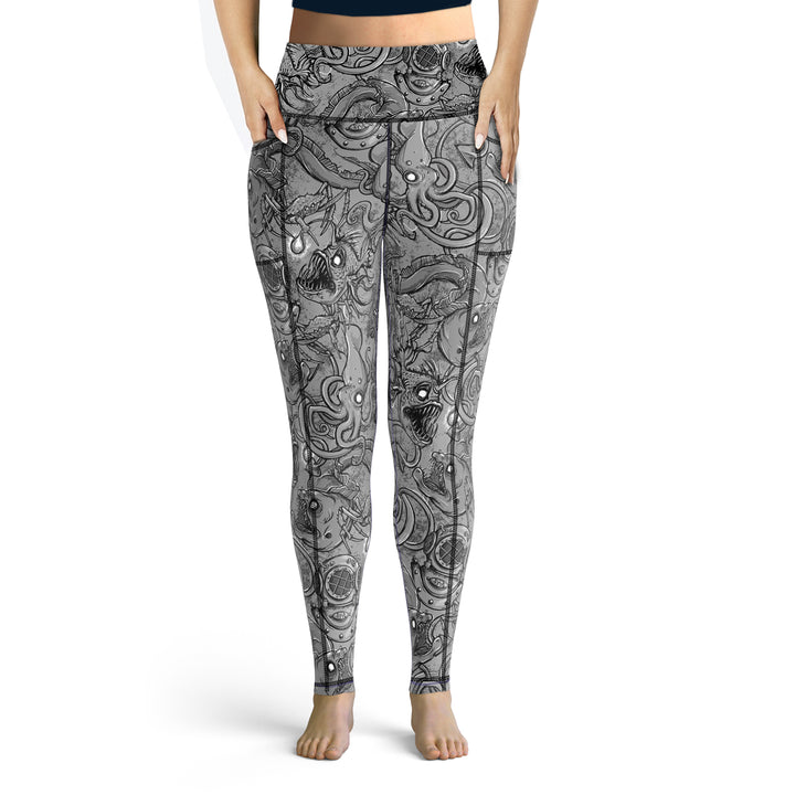 Spacefish Army Womens Deep Sea Leggings