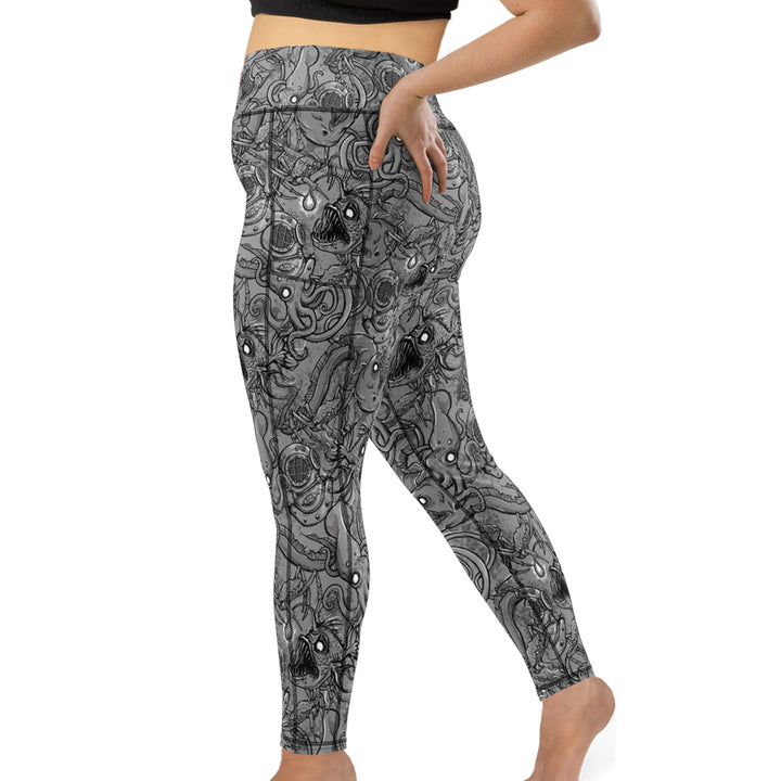 Spacefish Army Womens Deep Sea Leggings