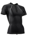 Sharkskin Womens Chillproof 2025 Short Sleeve Chest Zip Top
