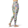 Spacefish Army Womens Candy Octopus Leggings