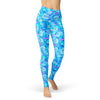 Spacefish Army Womens Turtle Tie Dye Leggings