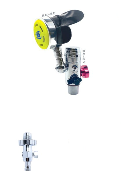 H2Odyssey Extra Air Source 1st & 2nd Regulator w/ QD Filler