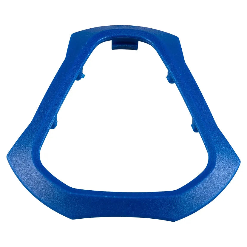 Scubapro C370 replacement color frame for redesigned second stage scuba regulator, in blue front