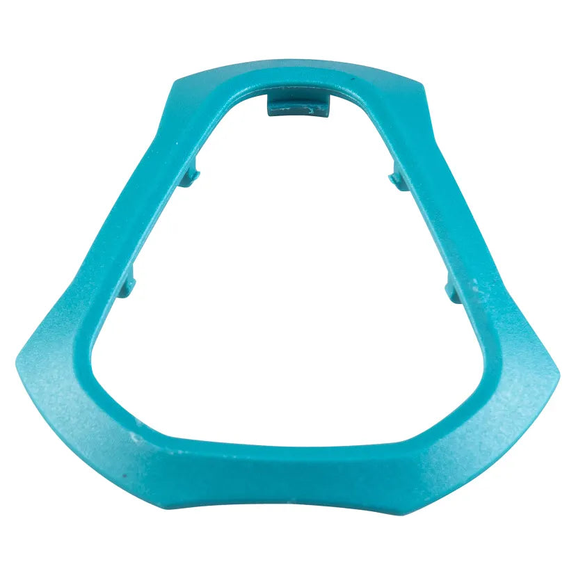 Scubapro C370 replacement color frame for redesigned second stage scuba regulator, in turquoise front