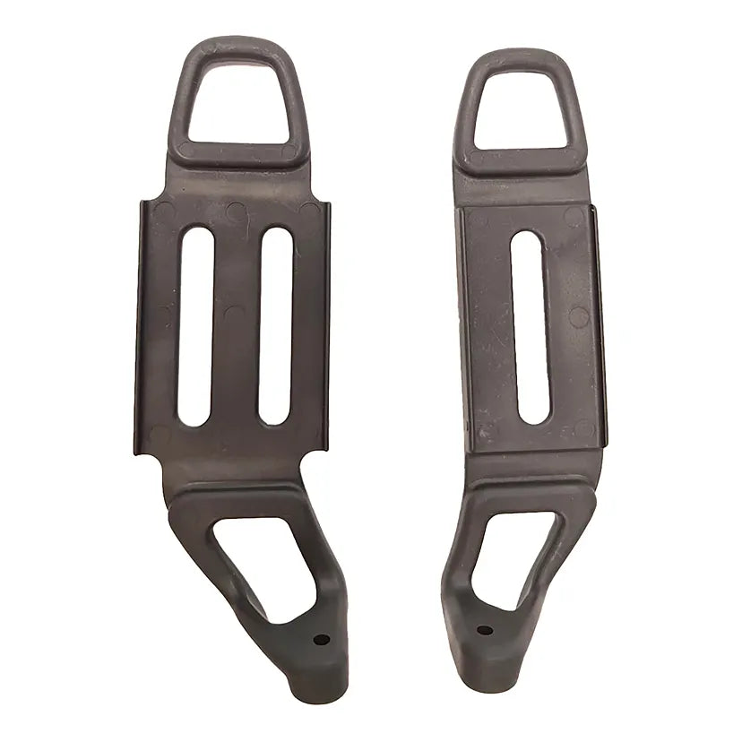 Scubapro Hydros Pro 2 Monorail Multi-Mount Accessory Plate Set with two plastic mounting plates and two stainless steel screws
