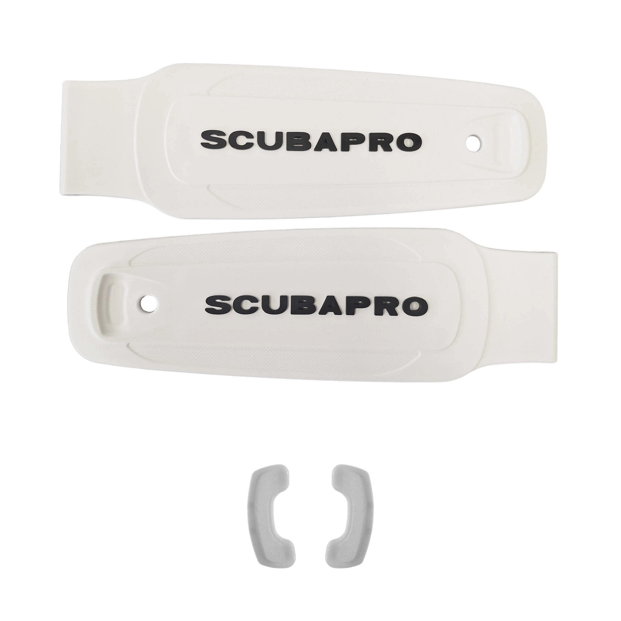 Scubapro Hydros Pro 2 Standard Pocket Lid Set replacement covers in White