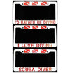 Scuba License Plate Frame for All Divers