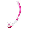 Tusa Platina II Snorkel with HyperDry and Crystal Silicone Flex Neck and High-FLow Purge