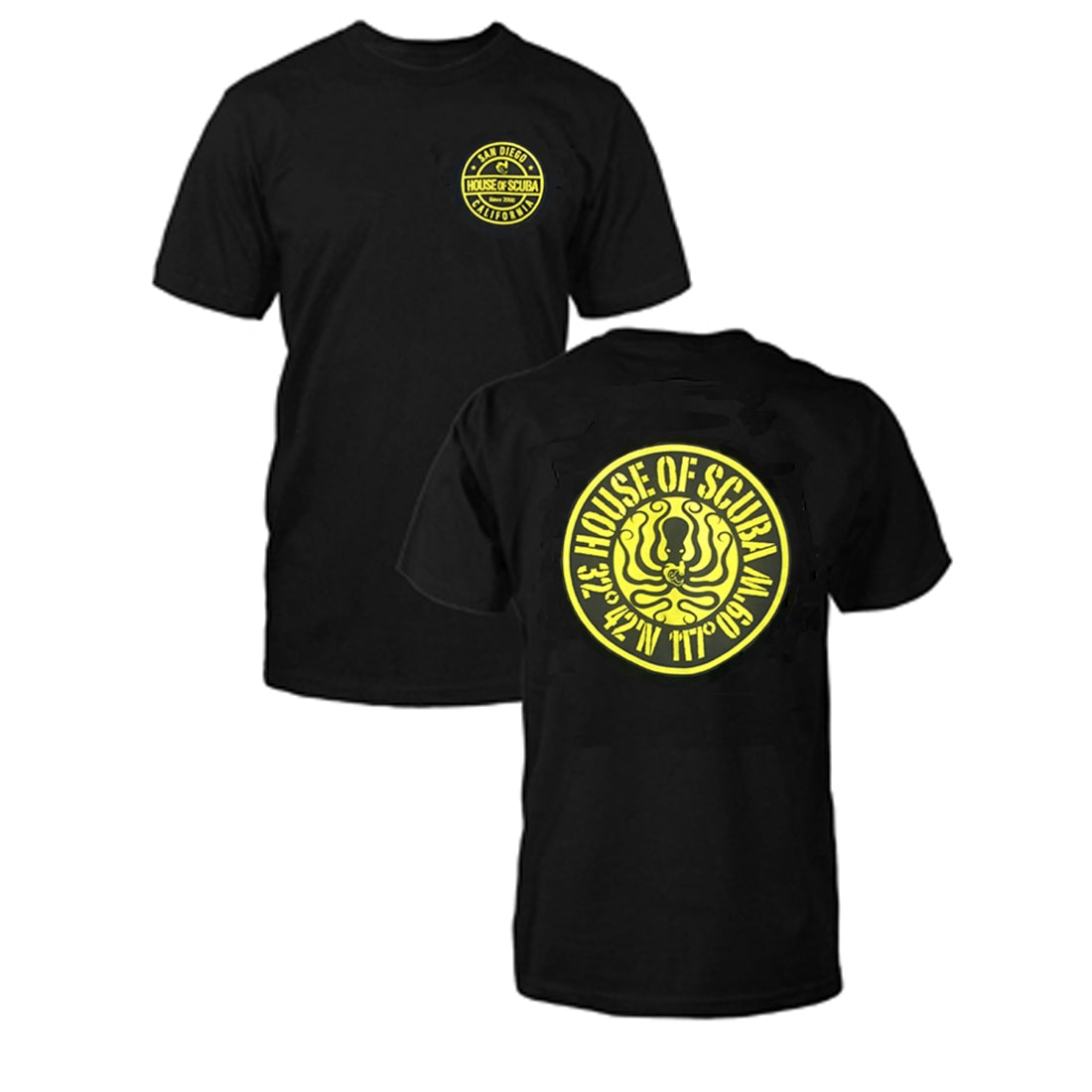 House of Scuba Octopus T-Shirt