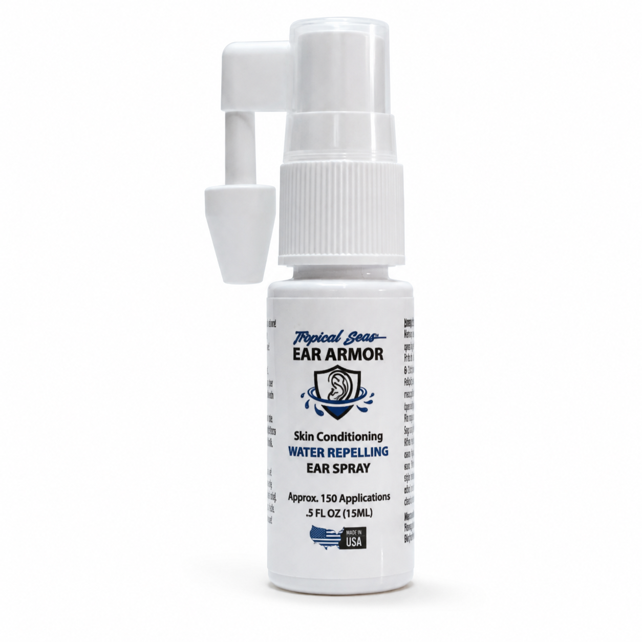 Tropical Seas Ear Armor water repelling ear spray 0.5 fl oz bottle