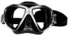 Seasoft VisionMaster 2 Lens Scuba Dive Mask with SeaDial Strap, Padded Case & SEAVUE Antifog Spray
