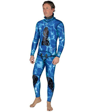 Sporasub 3mm Blue Deep 3-Piece Freediving Wetsuit
