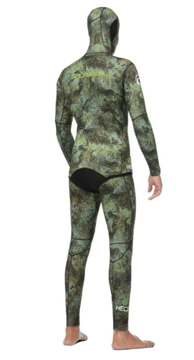 Sporasub 5mm Stealth Suit Complete Set Spearfishing Wetsuit