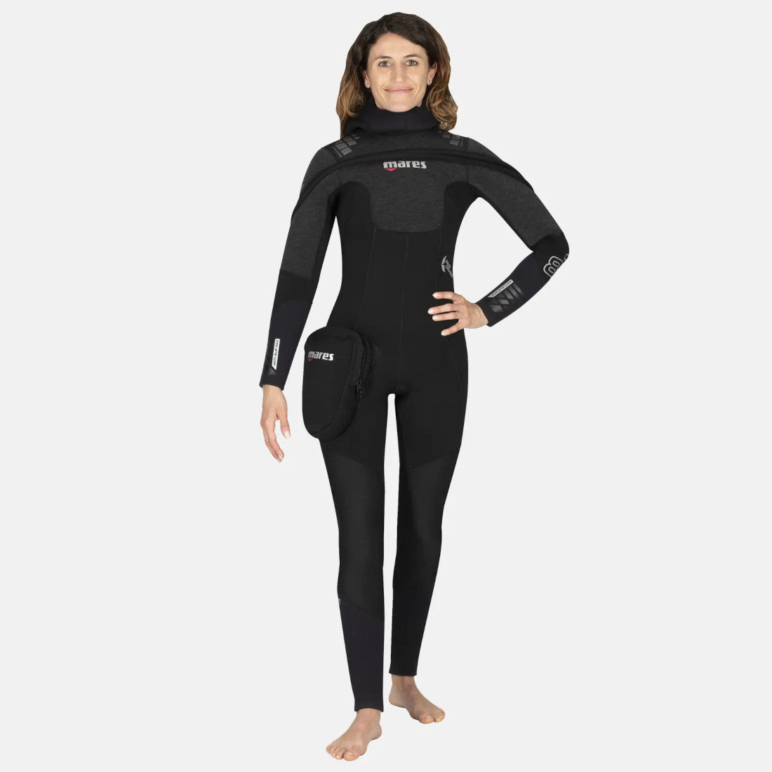 Mares 8/7mm Pro Therm Full Wetsuit Hooded