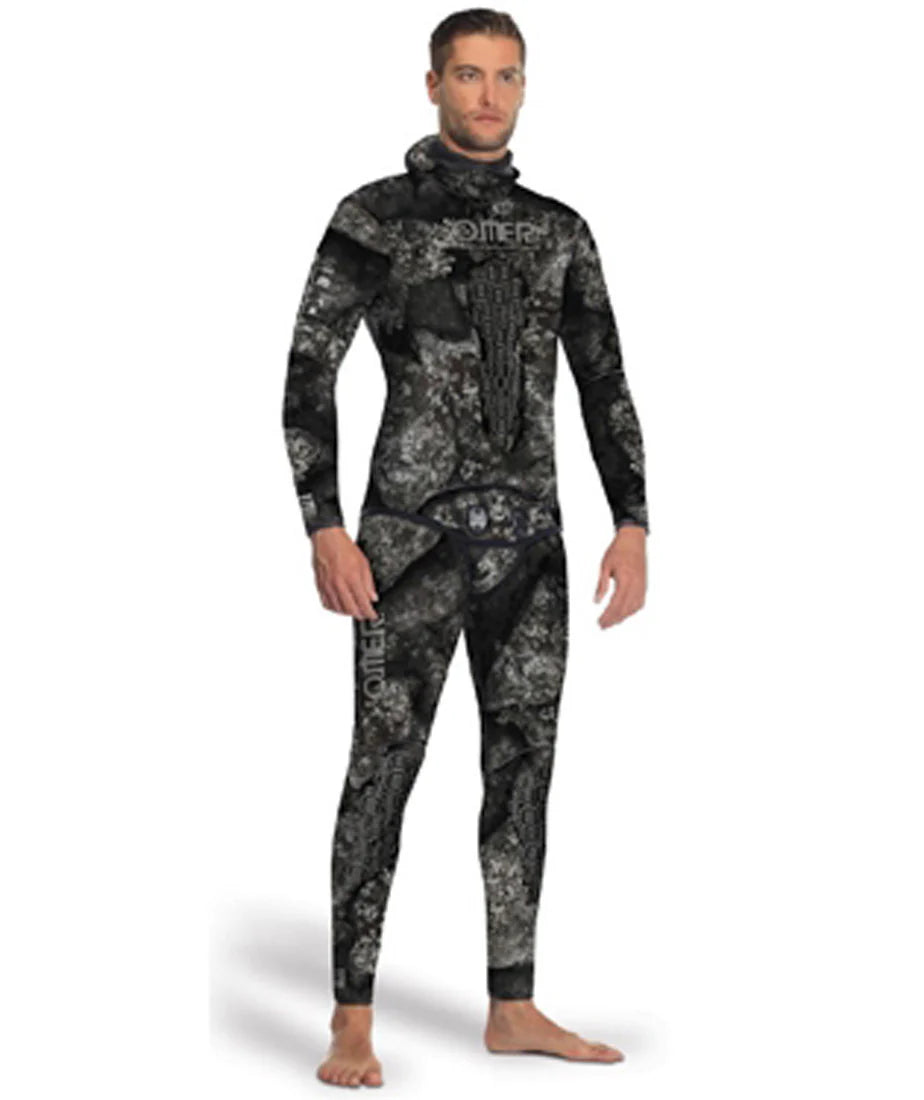 OMER 5mm Mens Blackstone 2-Piece Freediving Wetsuit