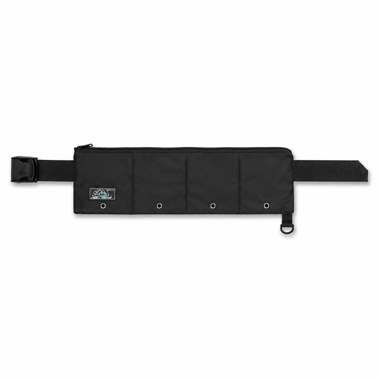 XS Scuba Zippered Pocket Weight Belt in black, 4-pocket model