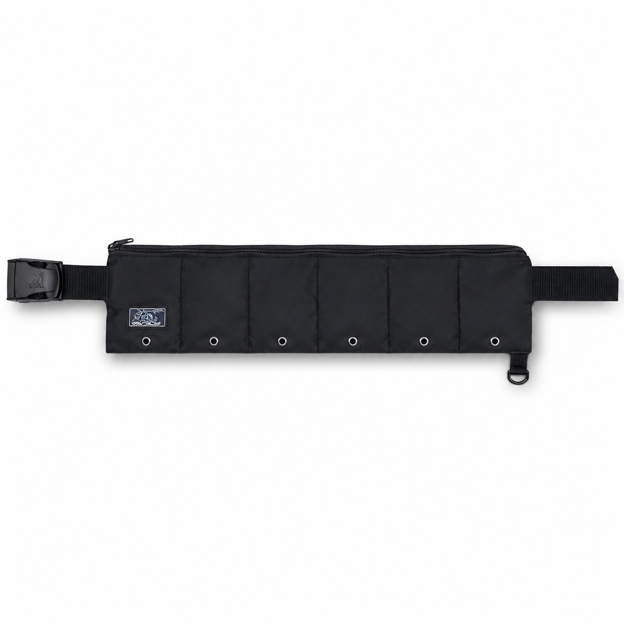 XS Scuba Zippered Pocket Weight Belt in black, 6-pocket model