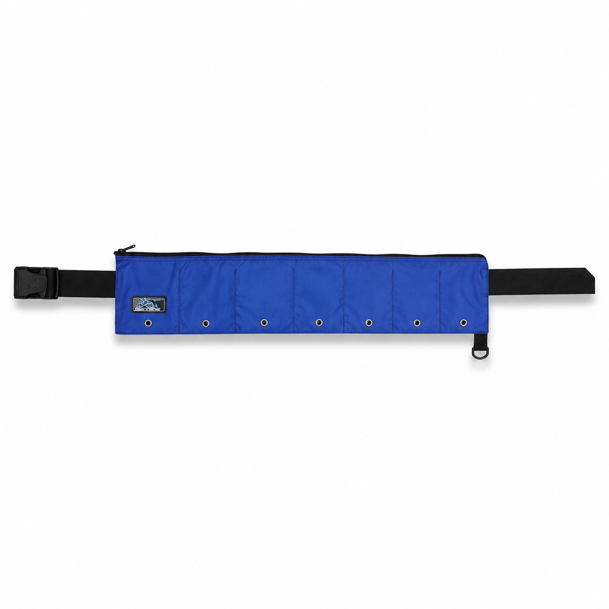 XS Scuba Zippered Pocket Weight Belt in blue, 7-pocket model