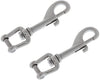 Heavy Duty 316 Stainless Steel Swiel Shackle Bolt Snap Hook