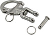 Jaw Swivel Snap Shackle 316 Stainless Steel For Diving