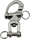 Jaw Swivel Snap Shackle 316 Stainless Steel For Diving