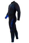 Akona Mens 3mm Quantum Stretch Full Wetsuit (2023) for Scuba Diving