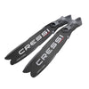 Cressi Gara Turbo Carbon Modular Freediving Fins for Scuba Diving, Spearfishing