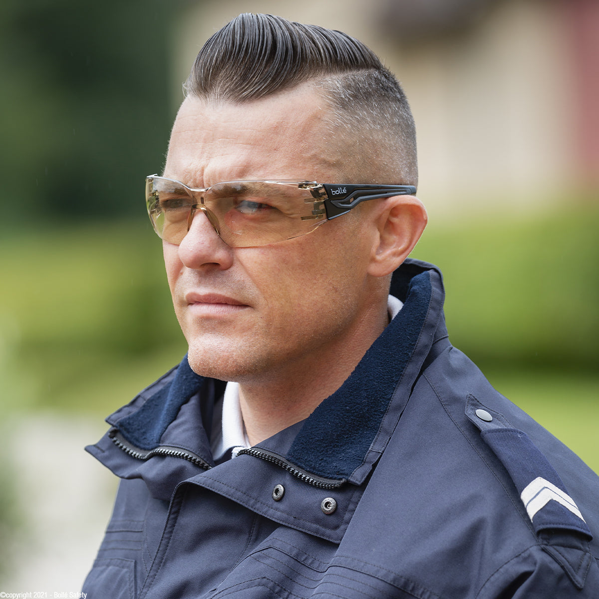 Bolle Safety Standard Issue SILEX+ BSSI Safety Glasses w/ Anti-fog & Anti-Scratch Coating