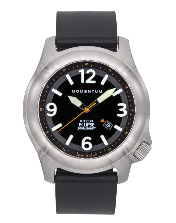 Momentum Steelix Eclipse - Solar Ultra Tough Waterproof Watch