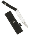 Zeagle BC/BCD knife with Nylon Sheath Permanently Mounts to any Webbing Strap