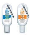SolRx Tottle SPF 50 Sunscreen with Carabiner Clip Broad Spectrum UVA/UVB Protection