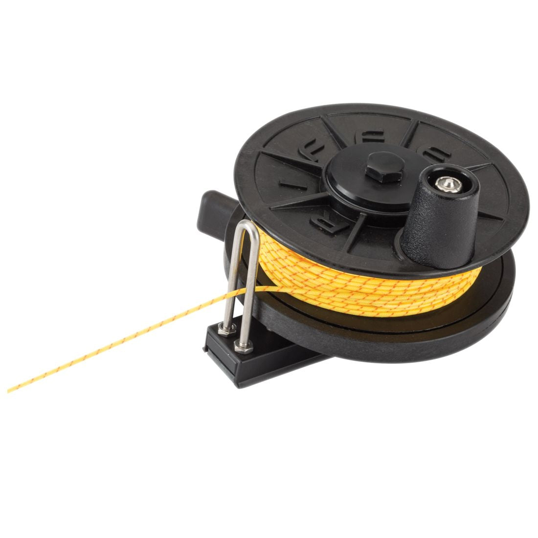 Riffe Low-Pro Horizontal Reel Flat Mount with Line