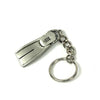 Big Blue Scuba/Snorkel Diver Fin Pewter Key Chain Realistic Scuba Gear