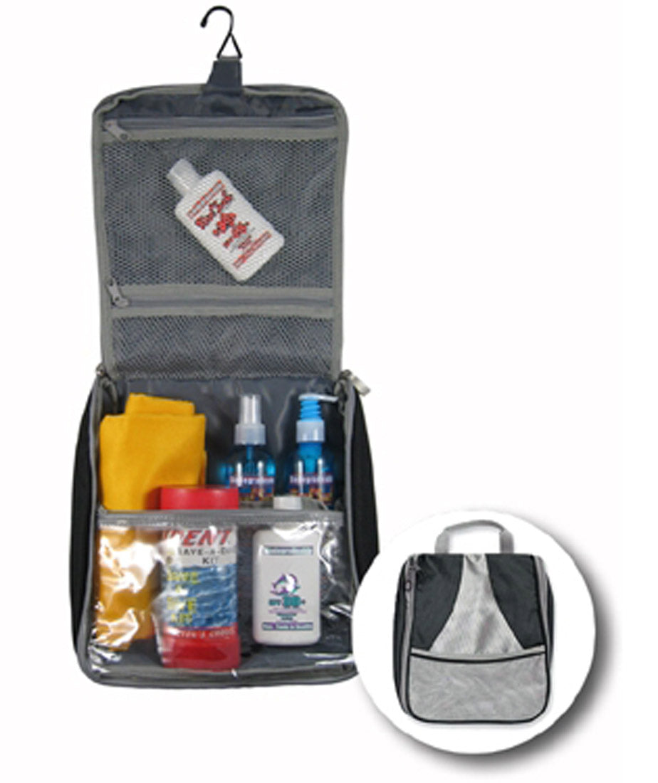 hanging toiletry travel bag organizer Anne McAlpin Large Hanging Toiletry Travel & Storage Personal Organizer Bag Kit