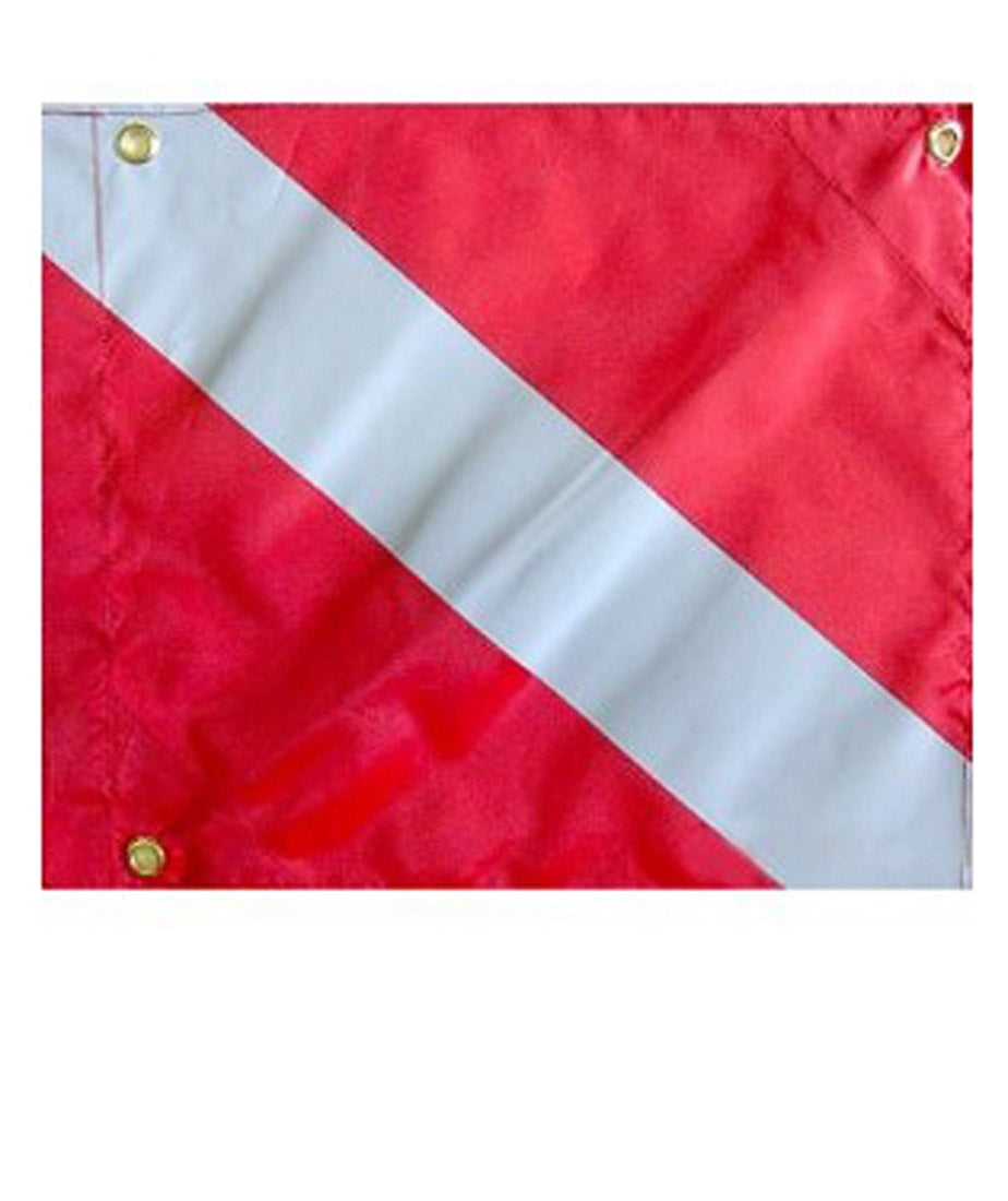 Nylon Scuba Diver Down Diving Boat Flag w/ Stiffener Dive 20x24in ...