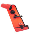 Hollis Compact Orange Closed-Cell Signal Marker Buoy SMB for Scuba Divers