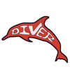 Dolphin Diver Scuba Diving Sticker for Cars, Boats, and More