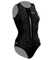 Cressi Ladies 2mm Thermic One-Piece Zip Up Swim Suit for All Water Sports Swimming, Snorkeling etc.