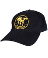 Poseidon All Good Cap Black with Embroidered Fish Logo Hat