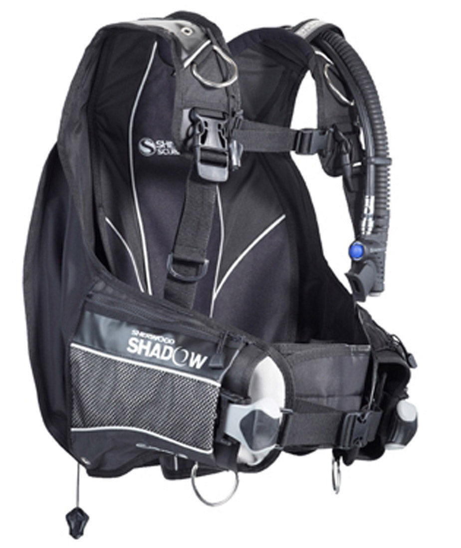 Sherwood Shadow BC/BCD Weight Integrated Buoyancy Compensator House of Scuba