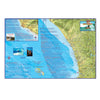 Franko's Soft Laminated Waterproof San Diego Surf Maps 12