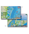 Franko Guide to Cancun and the Riviera Maya Fold up Map What to Do & Fish ID