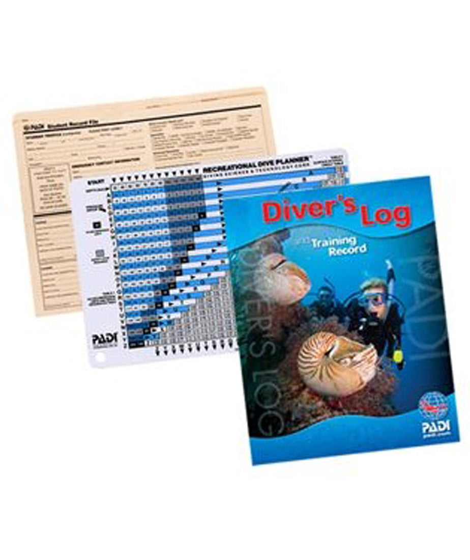 PADI eLearning Essentials, Log Book, RDP Recreational Dive Planner and ...