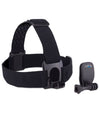GoPro Head Strap Mount + Quick Clip for ALL HD Hero Cameras