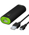 Re-Fuel Lithium Rechargeable Battery Power Bank 2600mAh with USB Cable