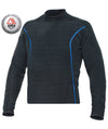 Bare SB System Men's Mid Layer Top Fleece Breathable and Compression Resistant