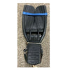 Scubapro Twin Jet Open Heel Adjustable Scuba Diving Fins with Spring Straps - USED