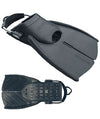 Apollo Bio-Fin Ranger Split Fins with Spring Straps Designed for Military and SAR Operations