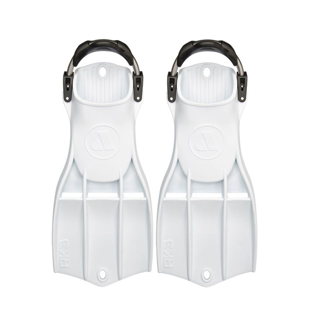 Apeks RK3 Techfin Flossen Medium - Vollgummi Taucherflossen Mit Spring Straps