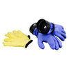 DUI Zip Seal Heavy Duty With Dams Scuba Diving Gloves - Blue